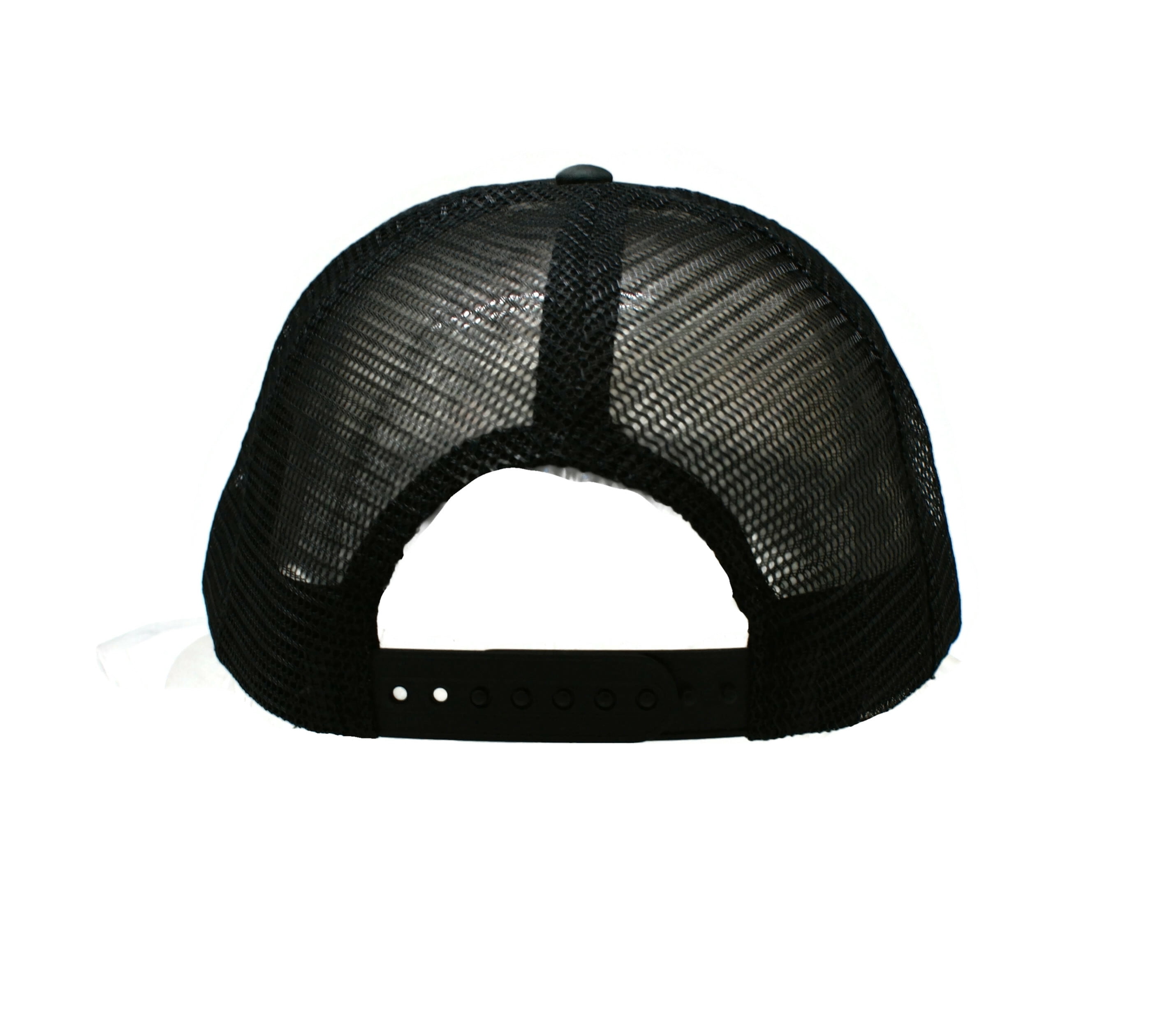 Ford Bronco Trucker Hat, Vented Mesh, Embroidered Logo, 50% Cotton 50% Polyester, Grey with Black Mesh Back