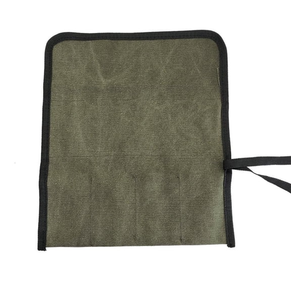 Yammee Tool Roll Up Pouch, Tool Roll,Canvas Multipurpose Wrench Roll Up Bag, Tool Roll Organizer,4 Pocket for Electrician