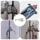 thumbnail image 5 of Bollo de puerta portátil de acero inoxidable Inicio Punzonado Puerta libre Cerradura de seguridad, 5 of 6