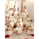 thumbnail image 3 of Christmas Tree Ornaments Bronzing Flannel Dolls Gifts Toys for Kids Santa Claus Elk Snowman Window Decoration Christmas Supplies, 3 of 5