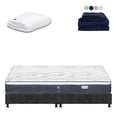 thumbnail image 1 of Colchón King Size Dover Spring Air + Box + Protector Cloud + Sábanas Softy, 1 of 7