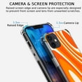 thumbnail image 3 of Deep Orange Groovy Swirls Case for iPhone 12 ,Aesthetic Art Design Pattern TPU Shock Proof Cover Case, 3 of 5