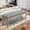 Gray, variant on Pellebant Modern Upholstered Button-tufted Bench Ottoman - 43.3" W x 15 " D x 18.90 " H Beige