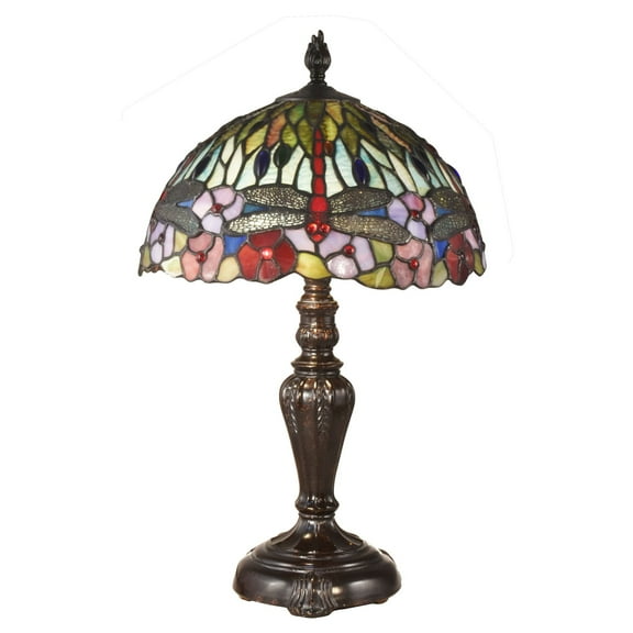 Dale Tiffany Lighting - Dragonfly Bounty - 2 Light Table Lamp