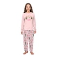 thumbnail image 4 of Pink Nutcracker Ballet Christmas Pajamas, Elegant Long Sleeve Matching Family Holiday Sleepwear, Cotton Blend, 4 of 8