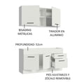 thumbnail image 4 of Mueble de Cocina Compacto 150cm Agata Madesa 02, 4 of 9
