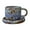 K, variant on Ceramic Mug Natural Wabi Sabi Aesthetic Appeal Drinkware Japanese Drinking Cup