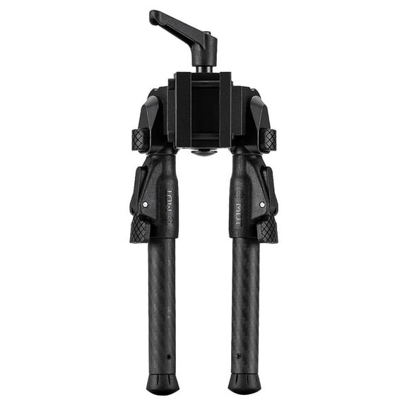 MDT GRND-POD Pick Black Bipod, Adjustable Height 4.5-9, 40 Cant, Interchangeable Feet, Rapid Deployment, 4 Leg Positions (105560-BLK)