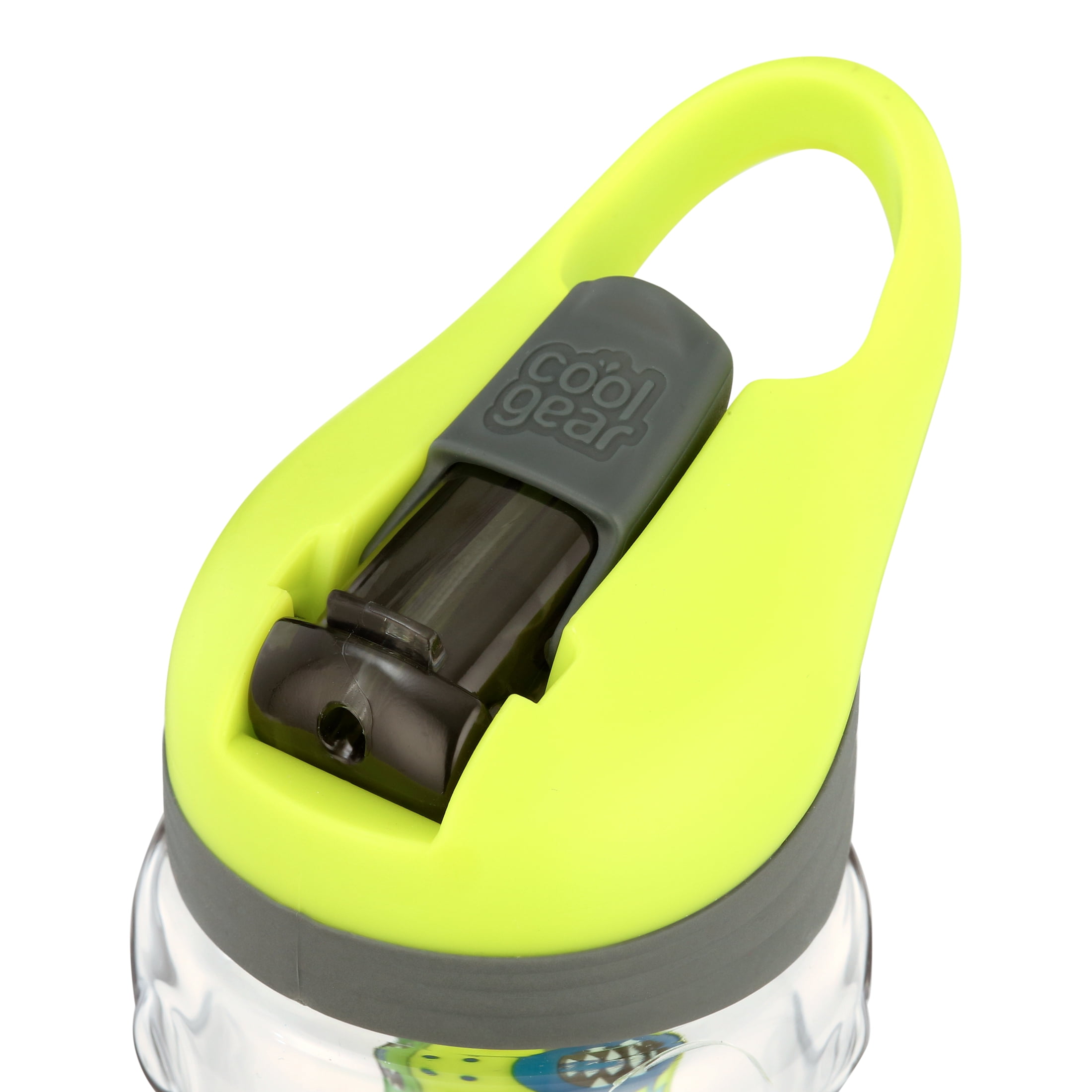 (3 pack) Cool Gear 14 Oz. non-toxic Paloma Bottle Monster, Green