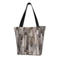 thumbnail image 2 of Kdxio Wooden Texture Women Reusable Grocery Bags Foldable Ripstop,Reusable Shopping Bags for Shopping,Gym,Gift, 2 of 7