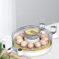 thumbnail image 3 of EastVita Egg Incubators With Automatic Temperature And Humidity Control, 360° Clear Egg Candler, Automatic Egg Flipper For Chicken, Quail, Duck And More, 3 of 8
