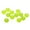 Green, variant on jinwen 12pcs Brass Cone Heads Fly Tying Materials for Tube Flies Green