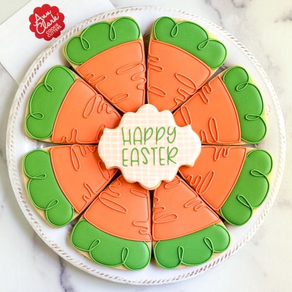 Thanksgiving Centerpiece Cookie Cutters 2-Pc. Set Made in the USA by Ann Clark, Oval Plaque, Candy Corn