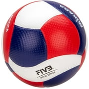 Mikasa V200W-USA Official FIVB Game Volleyball Official Size 5 Indoor and Outdoor Volleyball FIVB approved Volleyballs.