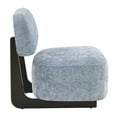 thumbnail image 6 of Roundhill Furniture Solara Modern Accent Chair with Solid Wood Frame, Blue, 6 of 11