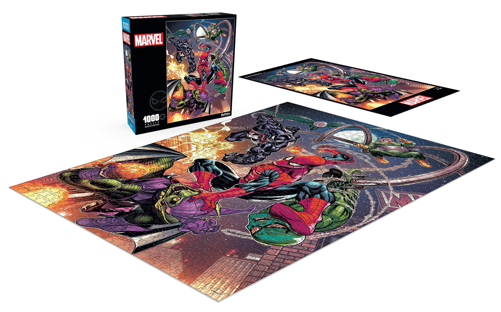 Buffalo Games 1000-Piece Marvel The Amazing Spider-man 15 Adult Interlocking Jigsaw Puzzle