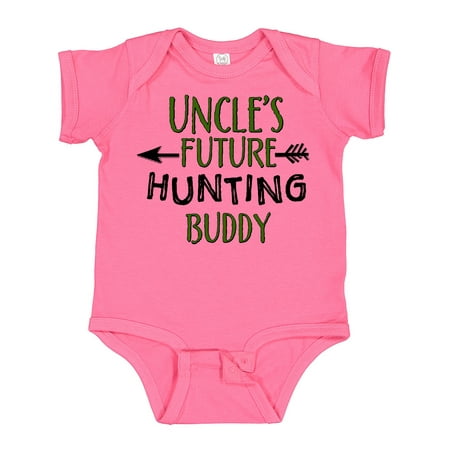 

Inktastic Uncles Future Hunting Buddy Gift Baby Boy or Baby Girl Bodysuit