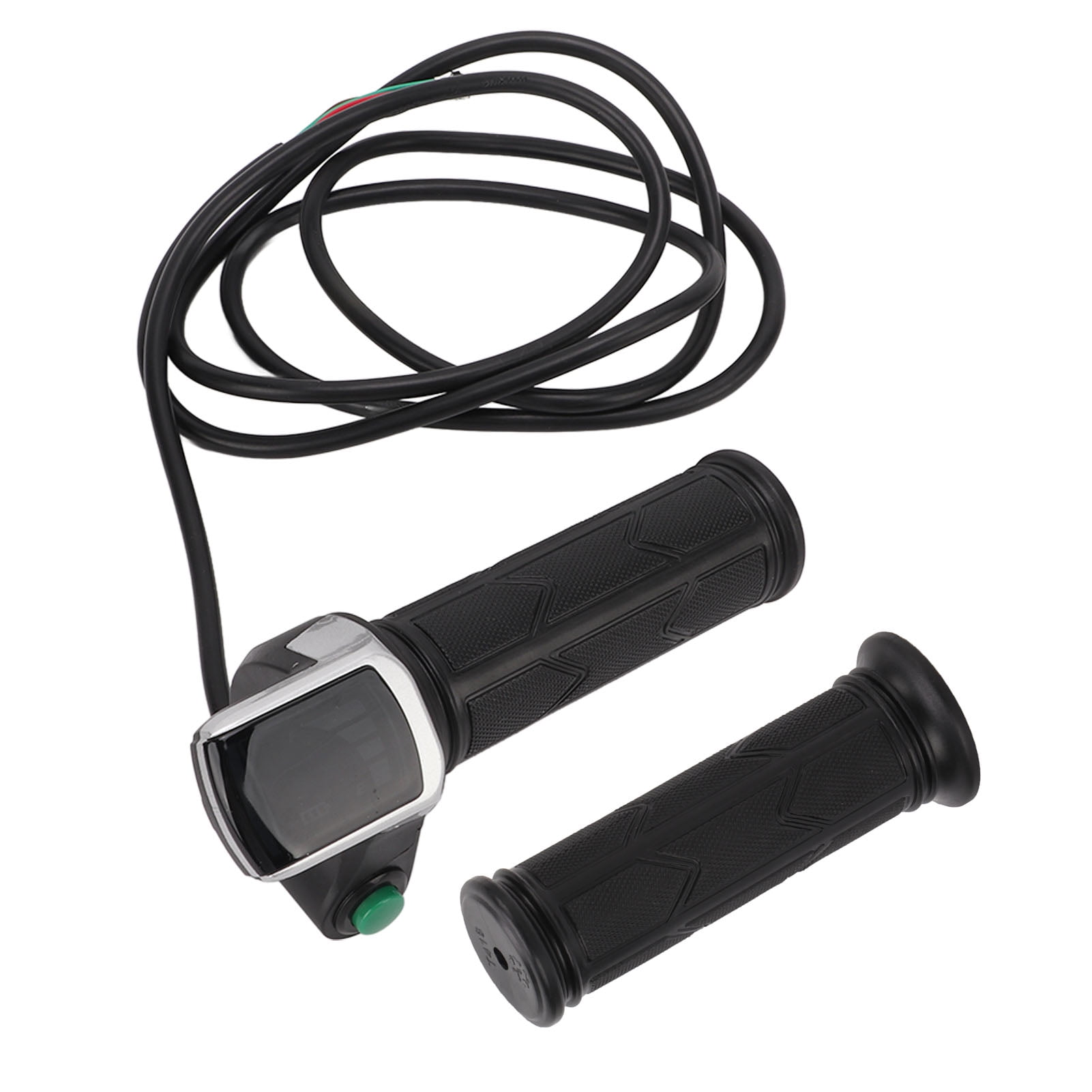 Handlebar Throttle Grip, Throttle Handle Grips Better Fixing Force LCD Display Ergonomic Anti