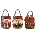 thumbnail image 1 of Bolsa colgante de dulces de Navidad, decoración de pared, bolsa de regalo de Papá Noel, bolsa de fiesta, decoraciones colgantes, bolsa de almacenamiento para chimenea, 1 of 5
