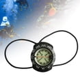 thumbnail image 3 of Brújula de muñeca para buceo, medidor impermeable subacuático, profundidad máxima de 100M, accesorios llenos de aceite para navegación deportiva en Baoblaze Medidor de brújula submarina, 3 of 8