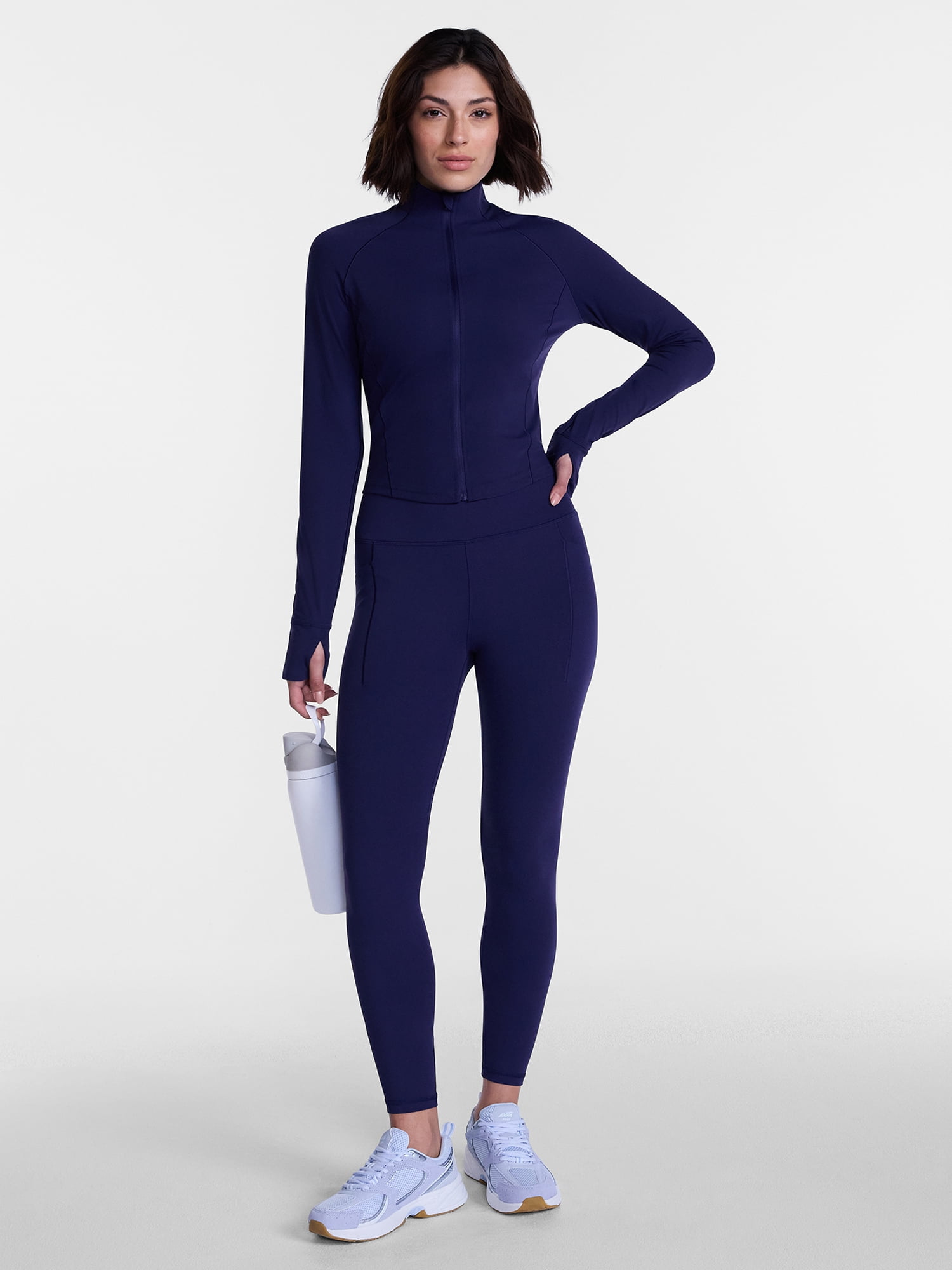 Avia Women’s SoftSculpt Crop Jacket, Sizes XS-XXL