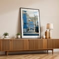 thumbnail image 2 of Coastal Alleyway 02 - Ocean City Maryland Photography Beach House Architecture Boardwalk Coastal Seaside Cityscape Travel Poster Black Framed Wall Art Print 16 x 24 inches, 2 of 8