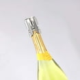 thumbnail image 4 of OWO Champagne Stopper with Stainless Steel, Champagne Saver Plug with Food Grade Silicone, Reusable Bottle Sealer Keeps Champagne Fresh, Best Champagne Accessories Gift (2packsliver), 4 of 7