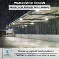 thumbnail image 6 of Luxrite 200/220/240W UFO High Bay LED Shop Lights, Up to 36000 Lumens, 3CCT, 5FT Hardwire Cable, IP65, UL Listed, 6 of 7