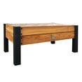 thumbnail image 2 of Backyard Discovery 48" Teak Wood Raised Garden Bed Planter Box, Galvanized Steel Legs, 2 of 9