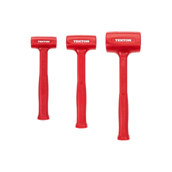 TEKTON Dead Blow Hammer Set, 3-Piece (13, 21, 39 oz.) | HDB93001