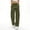 Army Green, variant on Jerdar Cargo Pants Women Baggy Y2k Streetwear Wide Leg Pants with Pockets High Waist Drawstring Goth L