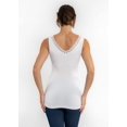 thumbnail image 6 of V-Neck Top with Lace Trim, 6 of 11