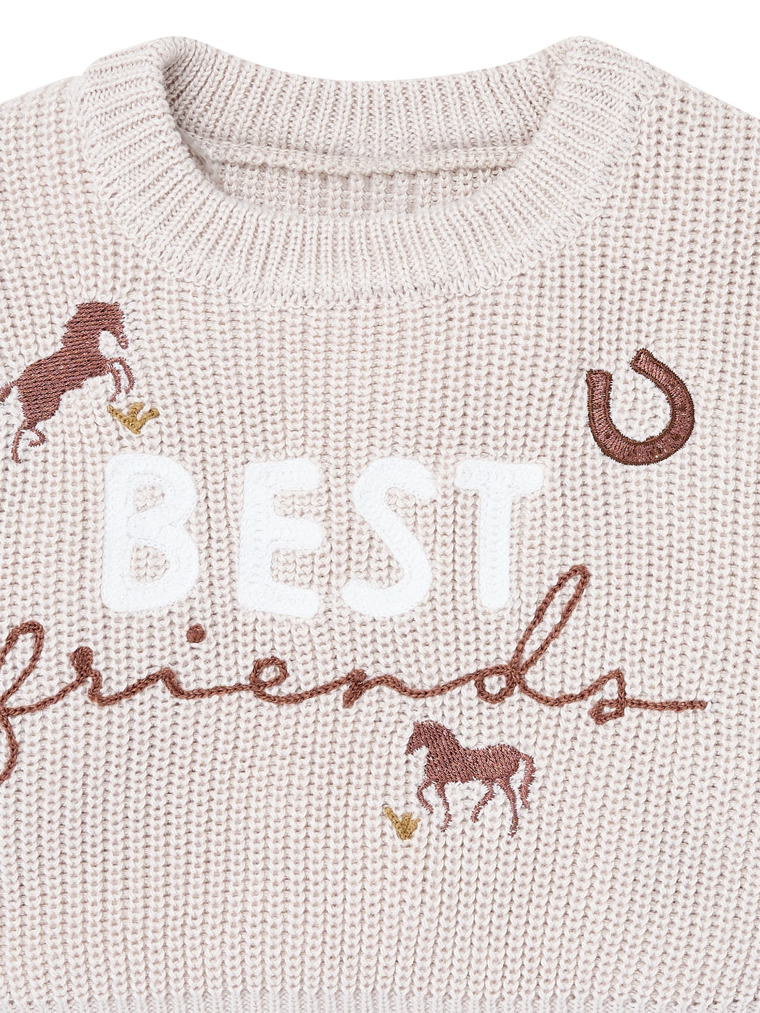 Modern Moments by Gerber Sibling Matching Sweater, Sizes 0/3 Months - 5T