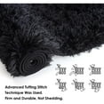 thumbnail image 5 of Softlife Super Soft Rug For Living Room Fluffy Rugs For Dorm Room Cute Plush carpet For Bedroom,9' x 12',Black, 5 of 7