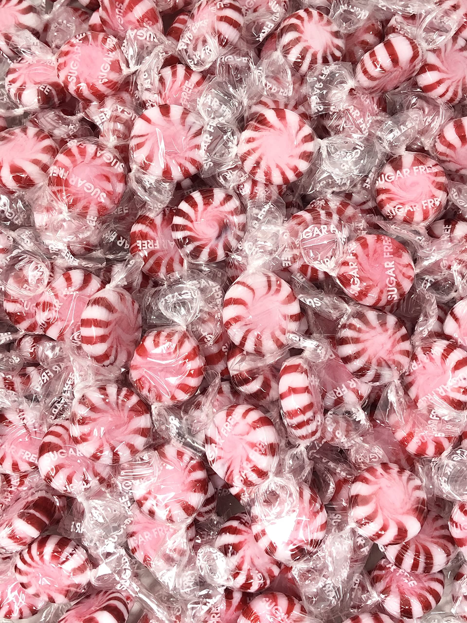 Bob's Sugar Free Starlights Mints Hard Candy, 5 Pounds Bulk Holiday