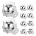 thumbnail image 4 of Raindrops 10Ud Protector De Esquinas Para Gabinete De Vuelo Con En Bola Plateado, 4 of 7