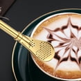 thumbnail image 4 of Stainless Steel Straw Spoon, Multicolor Metal Coffee Stirrer, Reusable Tea & Milk Mixer for Eco-Friendly Drinks Use, 4 of 5