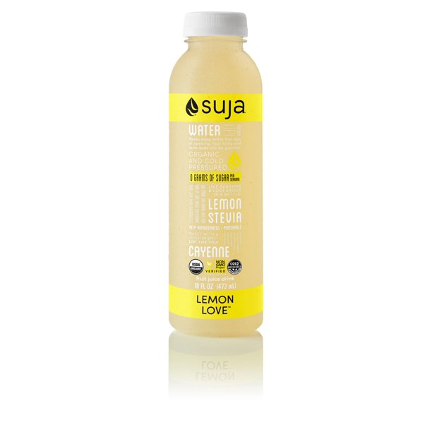 Suja Organic Lemon Love Juice, Organic Cold Pressed Juice, 13.5 Oz
