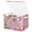 Cartoon Elements, variant on Foldable Fabric Storage Bin With Handle Collapsible Basket Box Storage With Lid Organizer Celestial Star Map