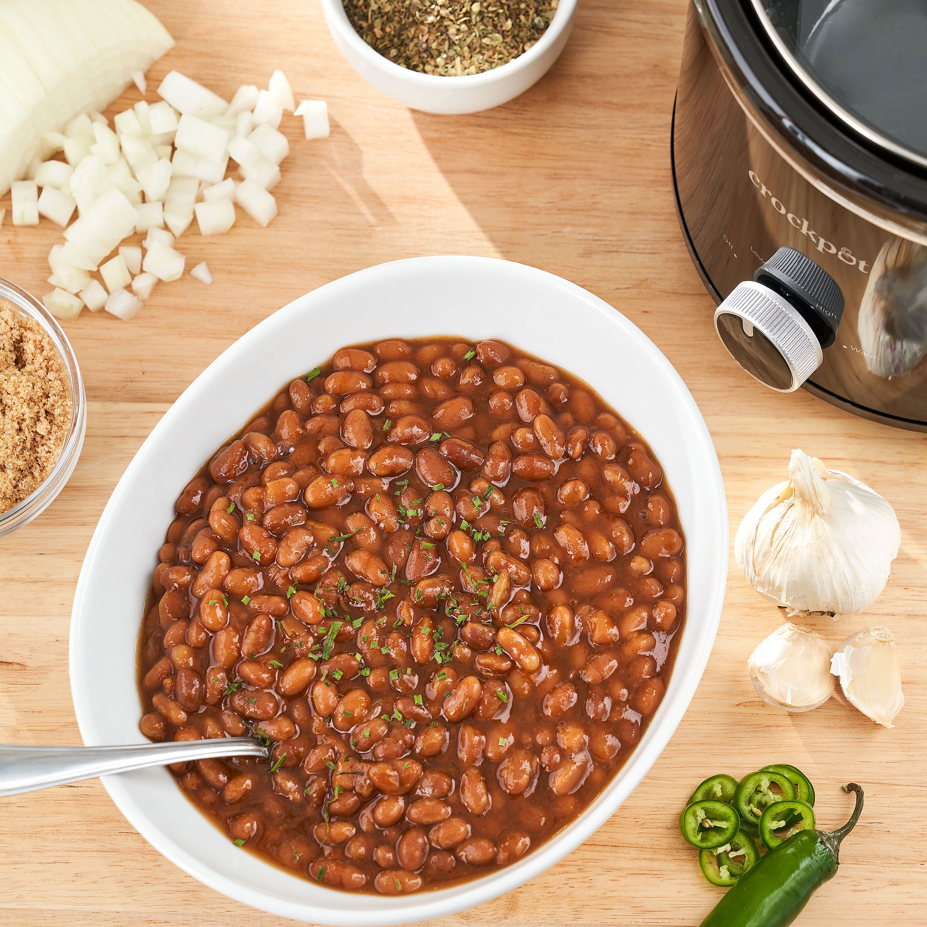 (12 pack) Great Value Maple Cured Bacon Baked Beans, 28 oz