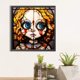 thumbnail image 2 of Pintura de diamante 5D DIY Taladro redondo completo Halloween Muñecas de miedo Arte de vidrieras Hugtrwg Para estrenar, 2 of 9