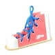 thumbnail image 1 of Kit didáctico Montessori para aprender a atarse los cordones de los zapatos. Atar los zapatos en preescolar. Rosado, 1 of 7