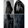 thumbnail image 3 of HWZWT 2 Pieces Full Face Mask, 2nd Skin Masks,Halloween Spandex Hood for Unisex Cloth, 3 of 5
