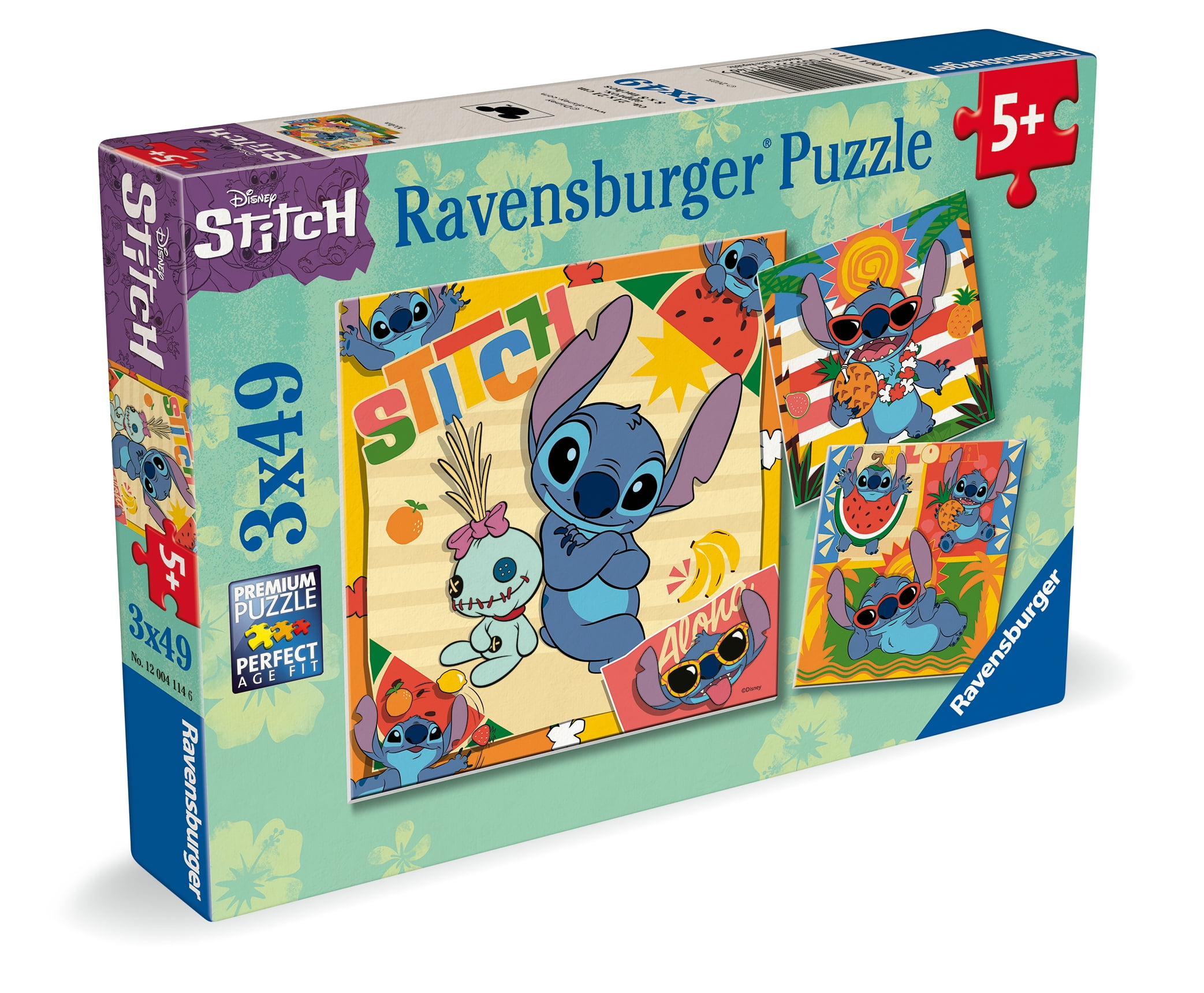 Ravensburger Aloha! 3x49-Piece Jigsaw Puzzle