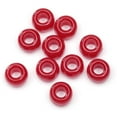 thumbnail image 2 of Darice Opaque Red Plastic Pony Beads, 9mm, 720 Pieces, 2 of 2