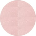 thumbnail image 1 of Ahgly Tapis Rond Lavable en Machine Intérieur Transitionnel Rose Corail Clair, 5 Pieds Rond, 1 of 7