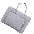 thumbnail image 2 of Men's Laptop Briefcase, Light and Slim Felt Bag with Document Storage, Reliable Quality, 2 of 3