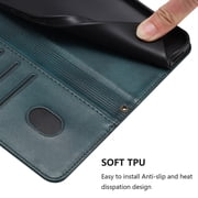 Case for OnePlus 9 Wallet Case, Card Holder Slots, PU Leather Phone Cover, Wrist Strap, Magnetic Closure,Stand Flip Shockproof Protective Case