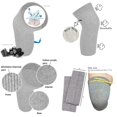 thumbnail image 4 of Rodilleras SENIOR ICARE de algodón elástico para hombre y mujer, 4 of 9