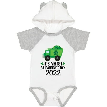 

Inktastic My First St Patricks Day 2022 Irish Truck Gift Baby Boy Bodysuit